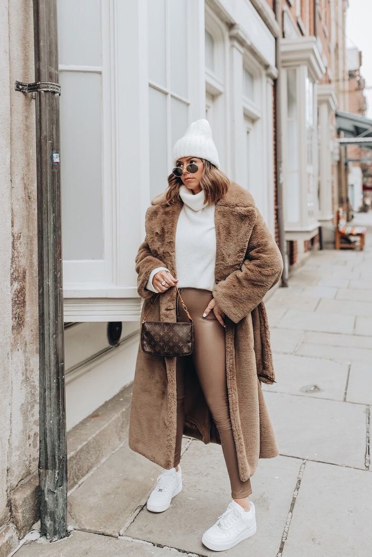 Long rabbit fur mink fur coat padded autumn and winter coat