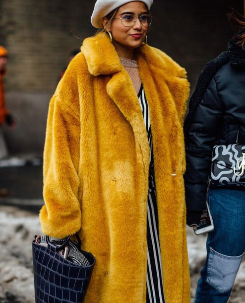 Long rabbit fur mink fur coat padded autumn and winter coat