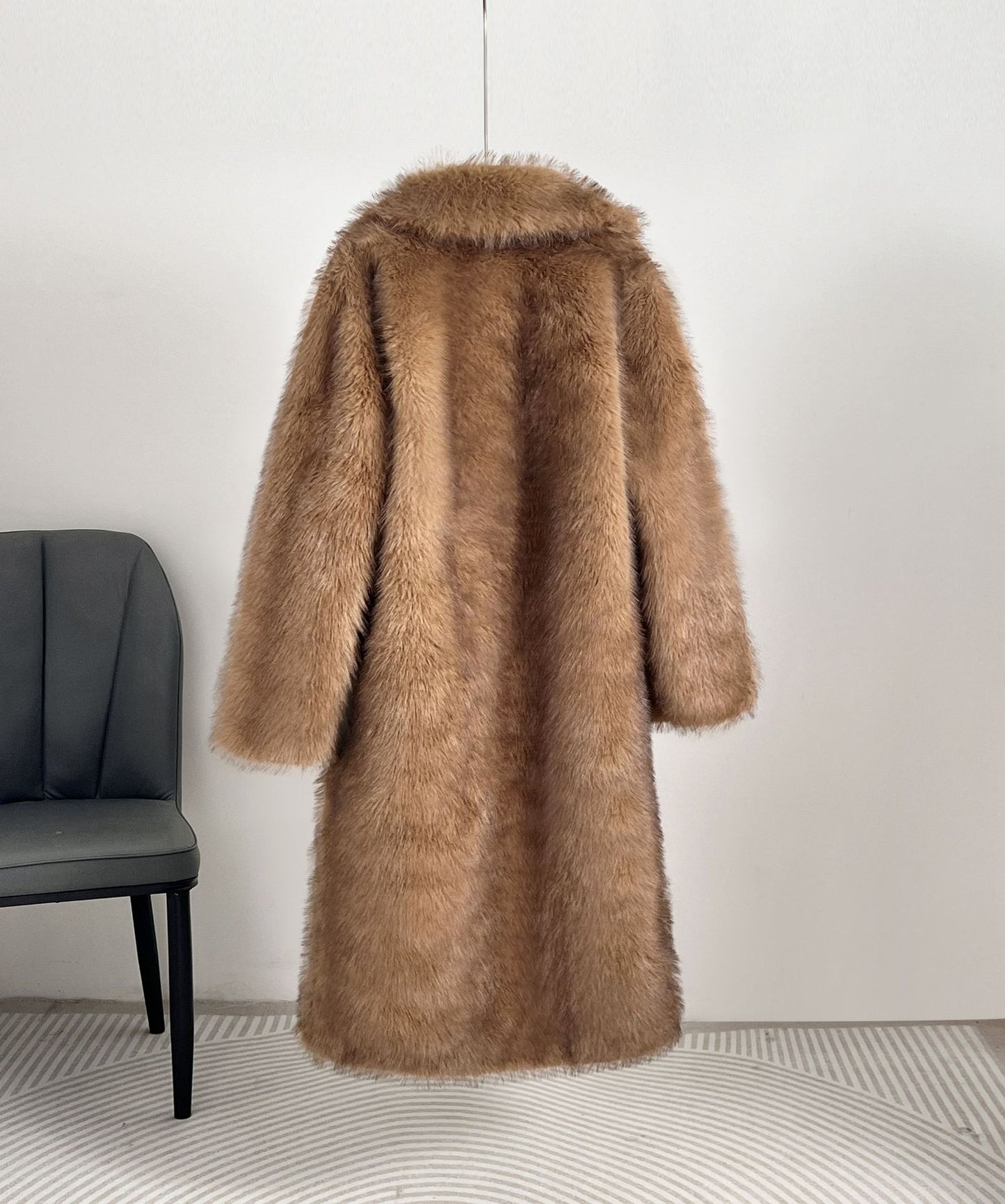 Extended fur suit collar coat coat best selling fur coat