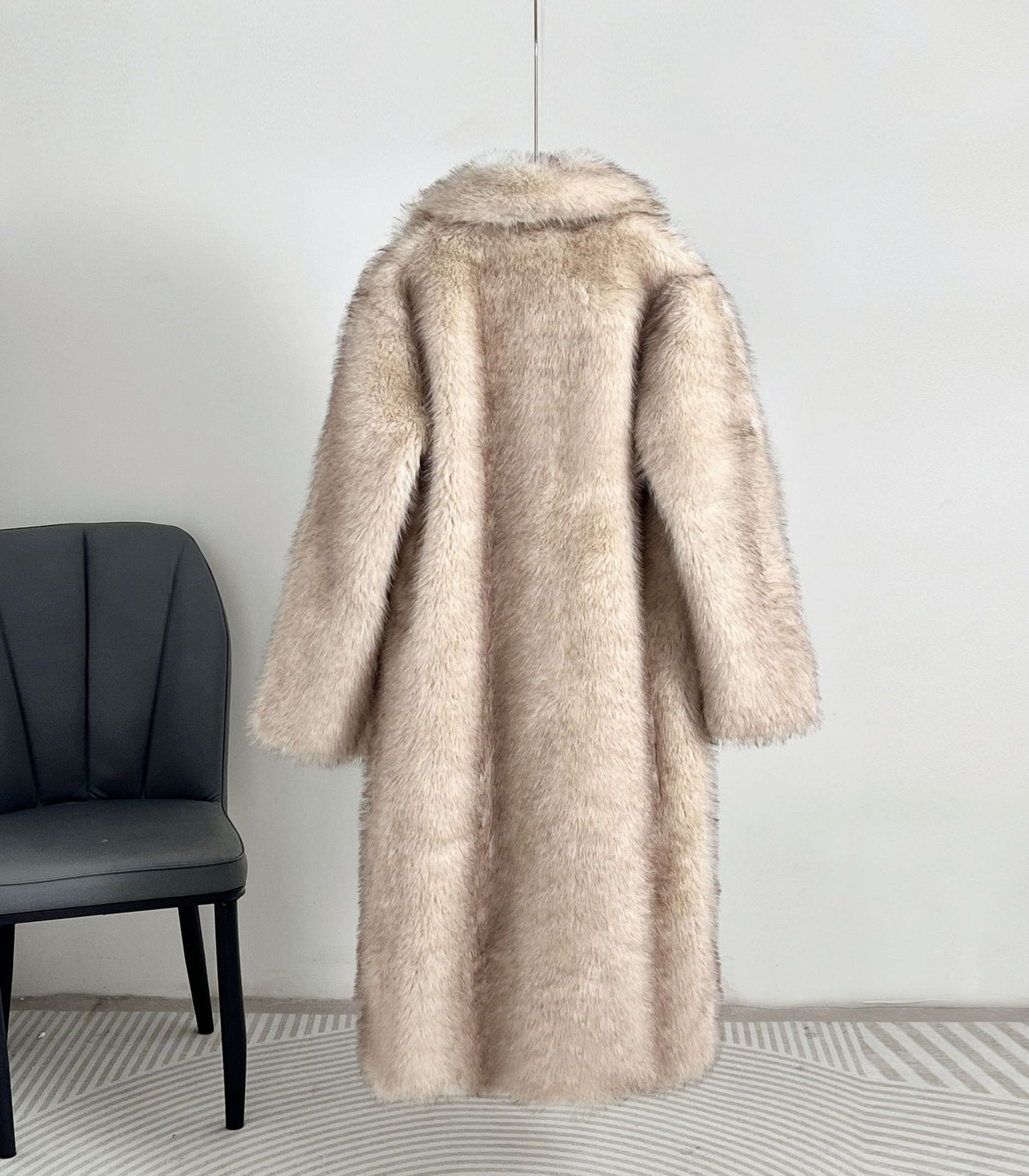 Extended fur suit collar coat coat best selling fur coat